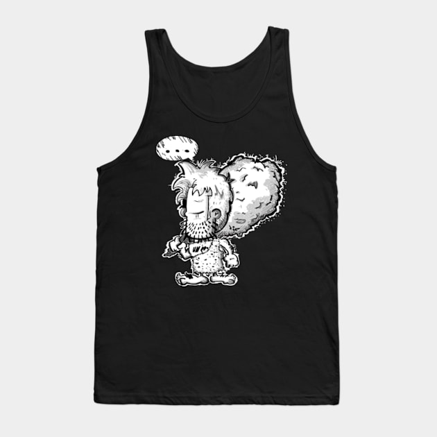 Stoneage caveman Tank Top by llote